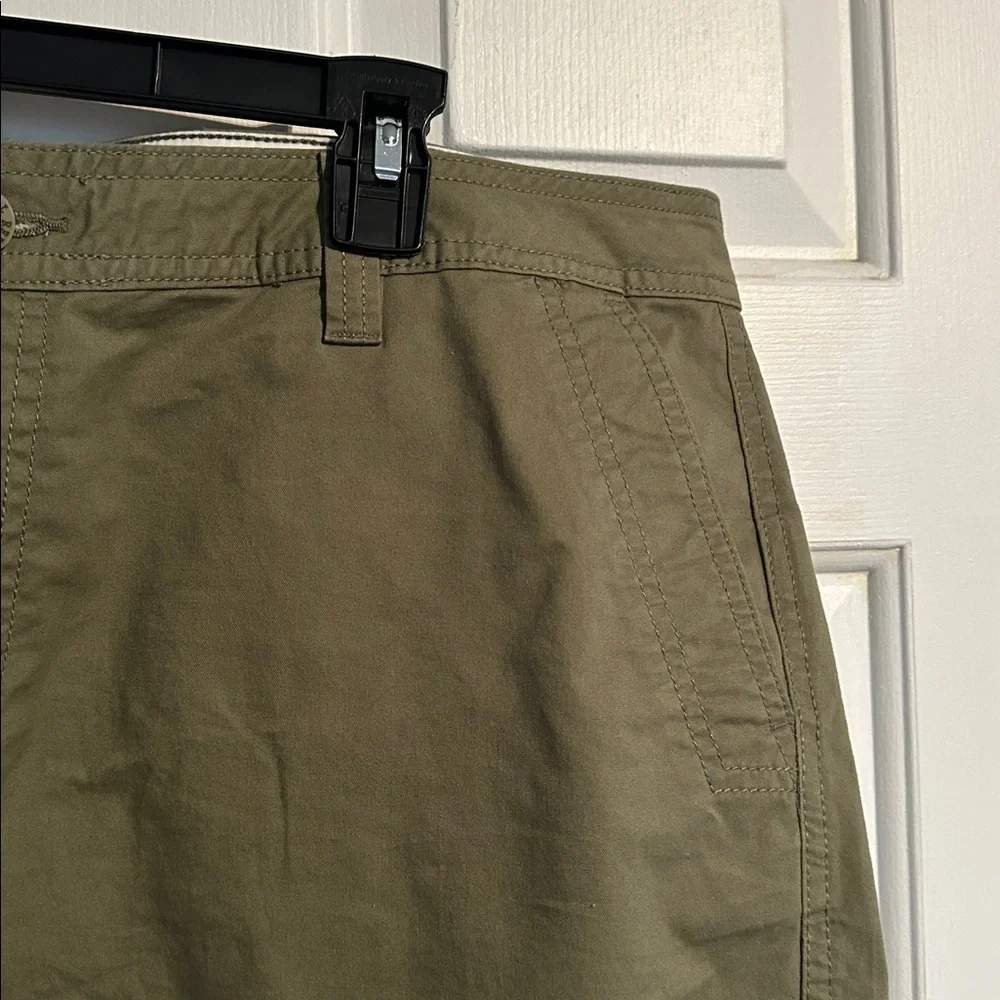 NWT Natural Reflections green shorts size 18W women’s